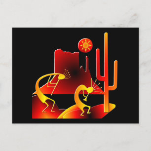 Postal Desert Kokopelli