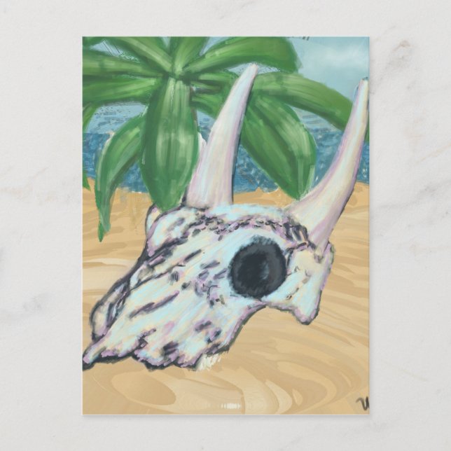 Postal Desert Skull (Anverso)