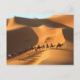 Postal desértico-morocco-sahara