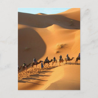 Postal desértico-morocco-sahara