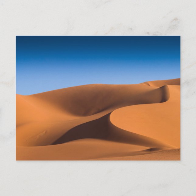 Postal Deserts | Sand Dunes Near Illizi, South Algeria (Anverso)