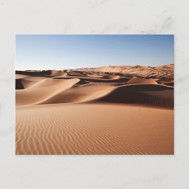 Postal Deserts | United Arab Emirates Sand Dunes (Anverso)