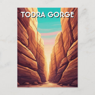 Postal Desfiladero de Todra Marruecos Viajes