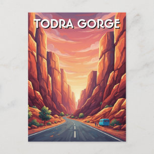 Postal Desfiladero de Todra Marruecos Viajes