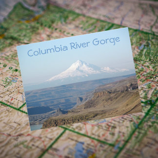 Postal Desfiladero del río Columbia y viajes por el monte