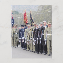 Postal Desfile de ANZAC