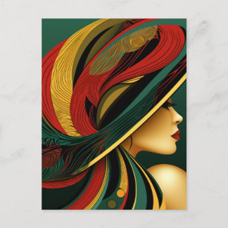 POSTAL DESFILE DE GORRAS DE FANCY #10