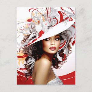 POSTAL DESFILE DE GORRAS DE FANCY #2