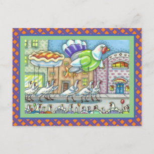 POSTAL DESFILE DEL DÍA DE LAS GRACIAS EN TURQUÍA, BALONES