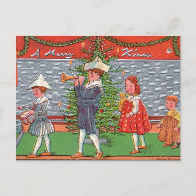 Postal Desfile Feliz Navidad (Anverso)