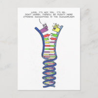 Desglose del ADN - Postcard 2