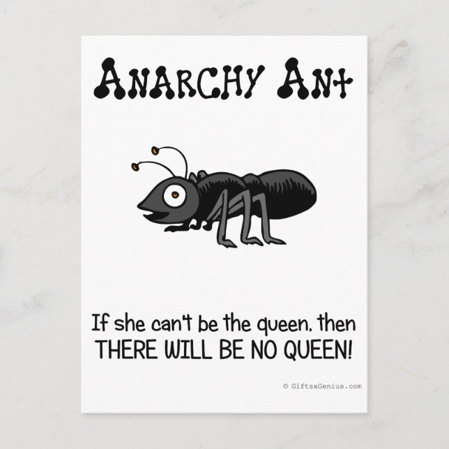 Postal Deshacerse de la autoridad (Anverso)