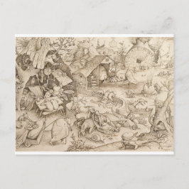 Postal Desidia (eslogan) de Pieter Bruegel el mayor
