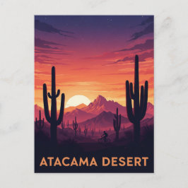 Postal Desierto de Atacama Chile