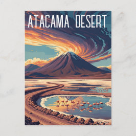 Postal Desierto de Atacama Chile