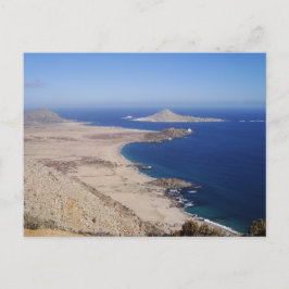 Postal Desierto de Atacama y Océano Pacífico, Chile