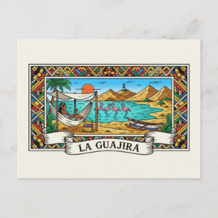Postal Desierto de La Guajira, Colombia