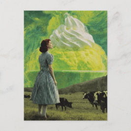 Postal Desierto de lima deliciosa en surrealista pastura