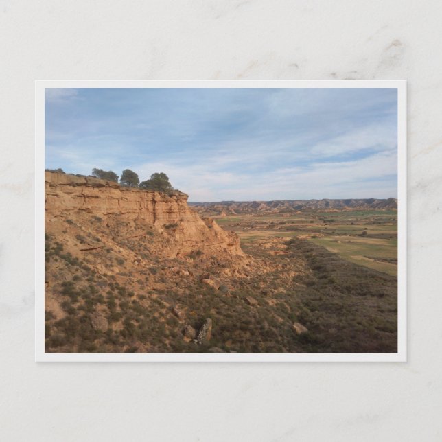 Postal Desierto de Monegros (España) (Anverso)