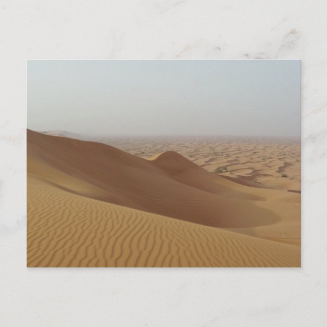 Postal Desierto, Dubai (Anverso)