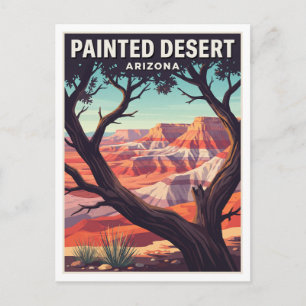 Postal Desierto Pintado, Parque Nacional del Bosque Petri