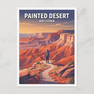 Postal Desierto Pintado, Sendero del Borde del Desierto P