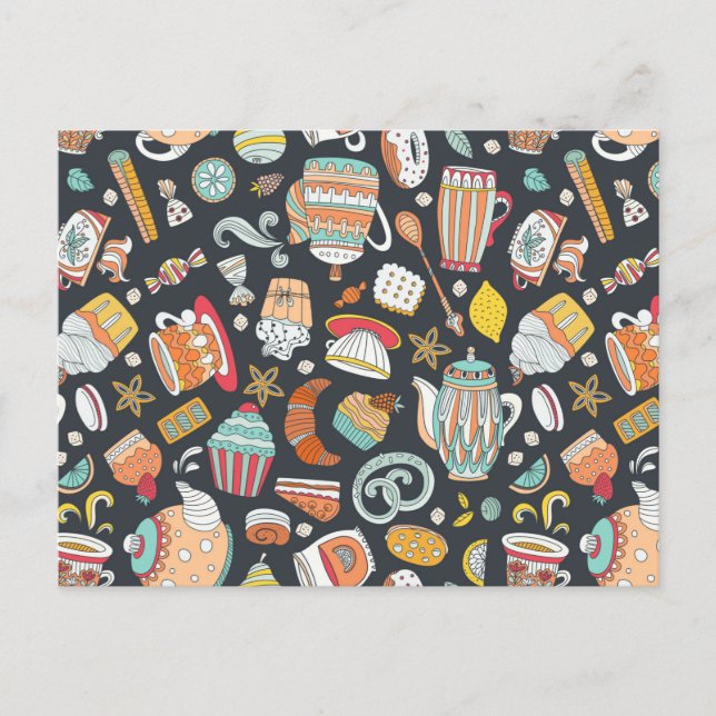 Postal Desiertos de dulces y tratamientos (Anverso)