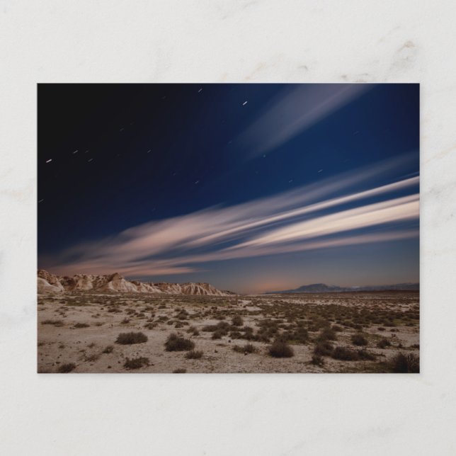 Postal Desiertos | Desierto de las Bardenas navarras por  (Anverso)