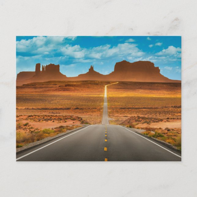 Postal Desiertos | Monument Valley, Utah (Anverso)