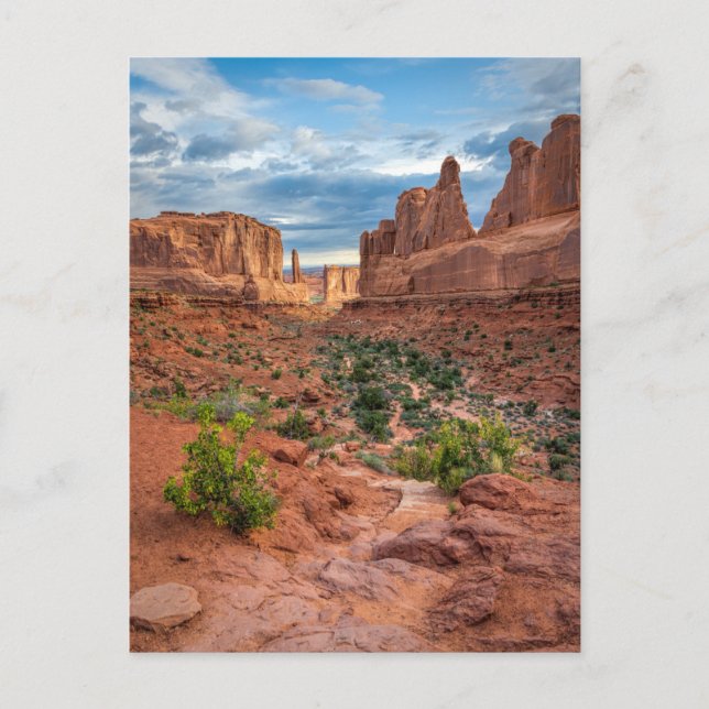 Postal Desiertos | Parque Nacional Arches, Utah (Anverso)
