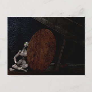 Postal Desigual y abandonado