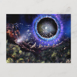 Postal Desmantelamiento de un planeta