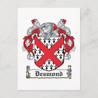 Postal Desmond Family Crest