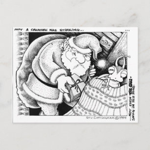 Postal Desnuda como un error en una alfombra