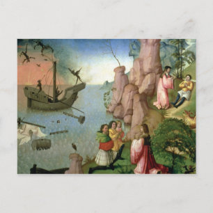 Postal Desorden marítimo causado por los demonios