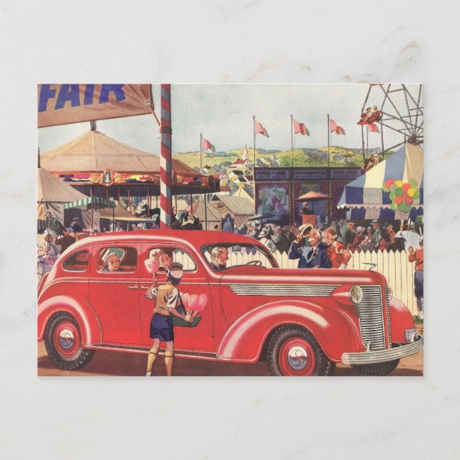 Postal Desoto Postcard de los años 1940 (Anverso)