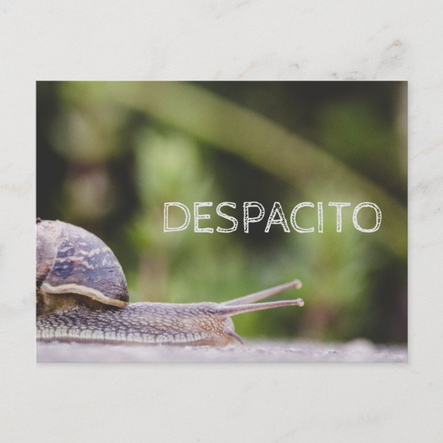 Postal Despacito (Anverso)