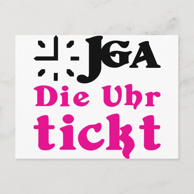 Postal despedida de soltero / boda (Anverso)