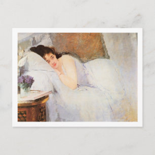 Postal Despertar de la mujer, 1876 (aceite sobre lienzo)