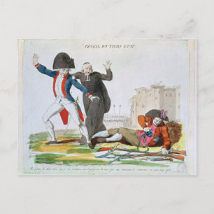 Postal Despertar el Tercer Estado, julio de 1789