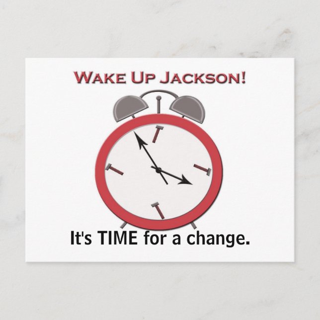 POSTAL DESPIERTA A JACKSON (Anverso)