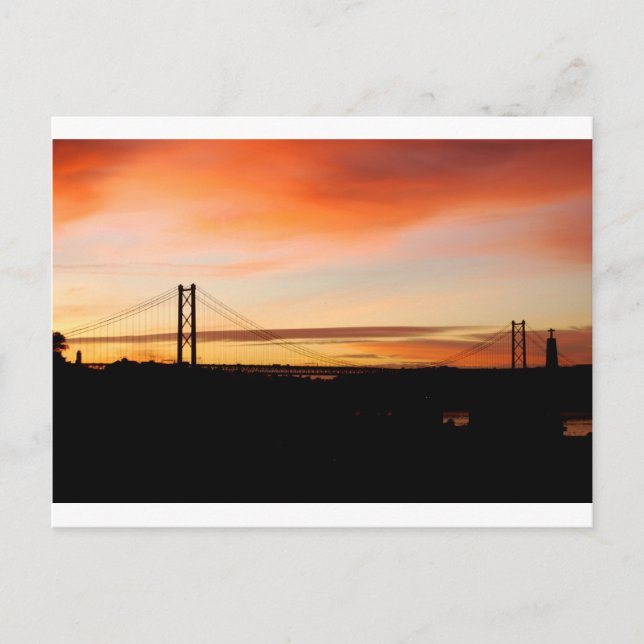 Postal ¡Despierta Lisboa! (Anverso)