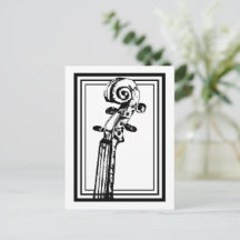 Desplazamiento de violín blanco y negro con líneas