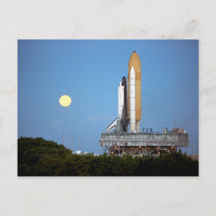 Postal Despliegue de la lanzadera espacial Atlantis STS-8