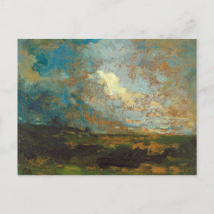 Postal Después de la ducha - Edward Mitchell Banister