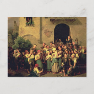 Postal Después de la escuela, 1844