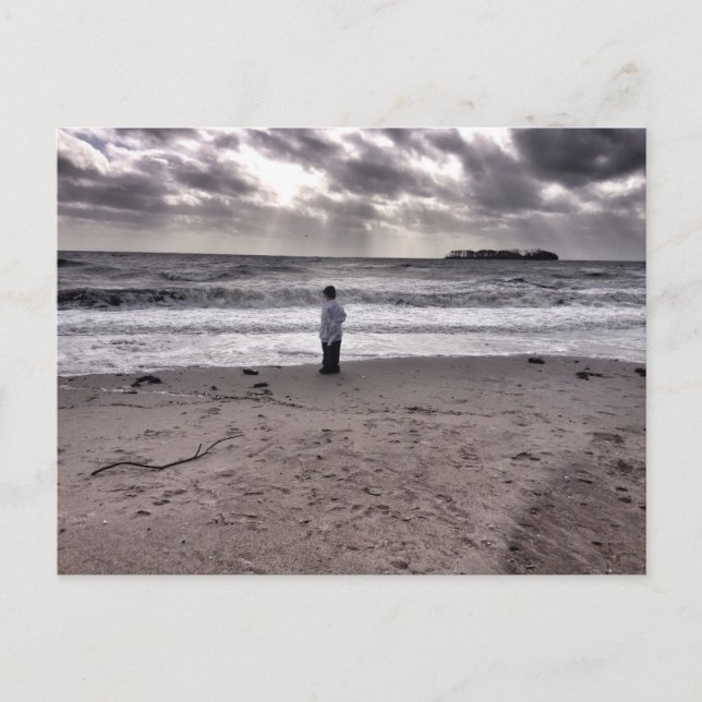 Postal Después de la tormenta (Anverso)