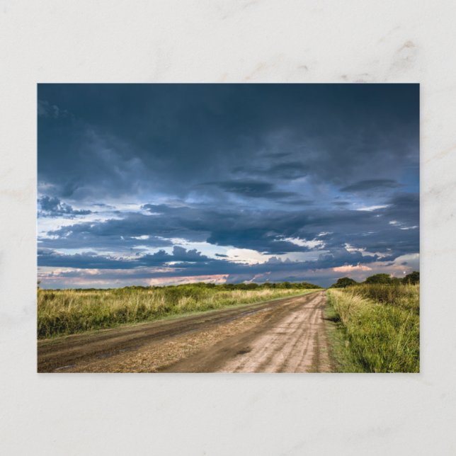 Postal Después de un tormento (Anverso)