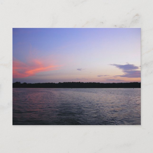 Postal Después del atardecer (Anverso)