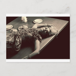 Postal Después del fiesta del té